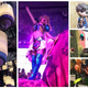 Clockwise from left: Kawaii Monster Cafe, Robot Restaurant, a Newt Scamander figurine, Ghibli Museum, and awesome monsters.